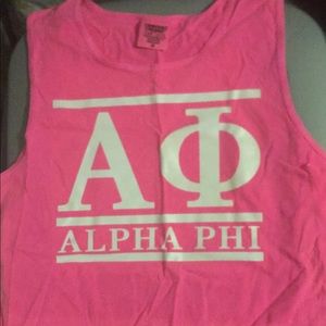 Alpha Phi tank top